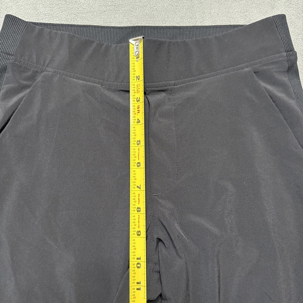 Athleta Brooklyn Ankle Pants Womens 6 Black Mid Rise Travel Stretch Athleisure - Picture 7 of 16